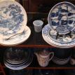 Blue and White